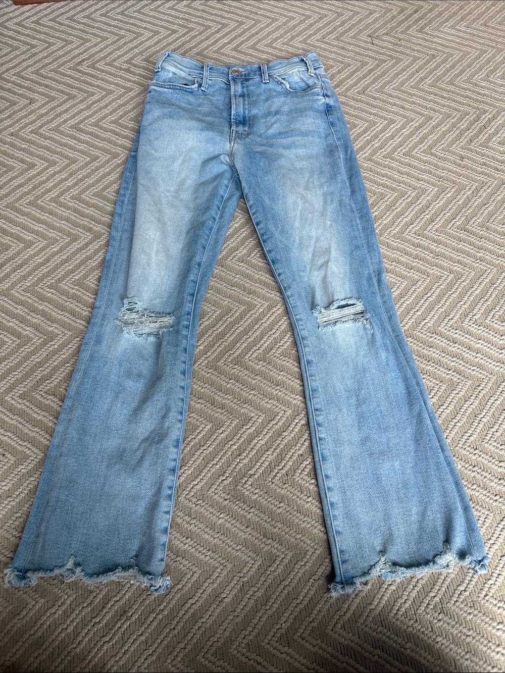 MOTHER size 27 the hustler ankle chew